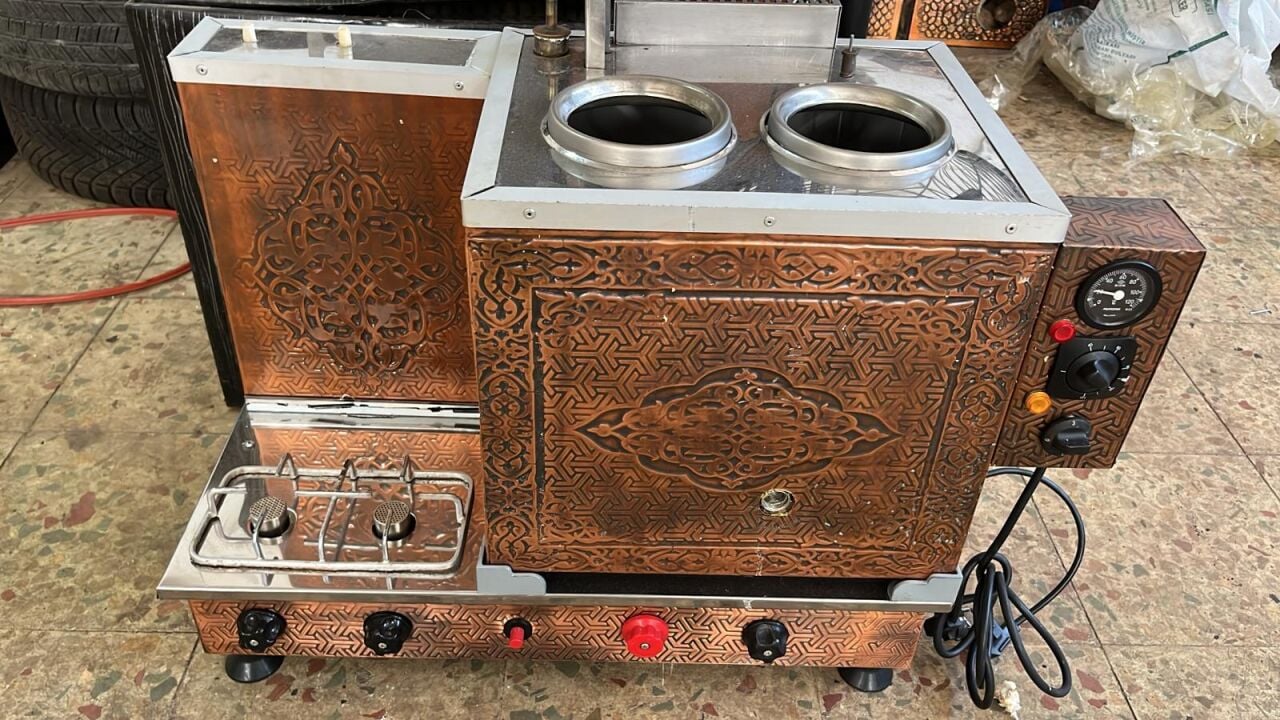 Denizli çay kazanı çay ocağı semaver