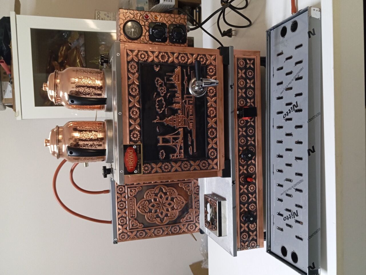 Tekirdağ Çay Kazanı, çay kazanları servis