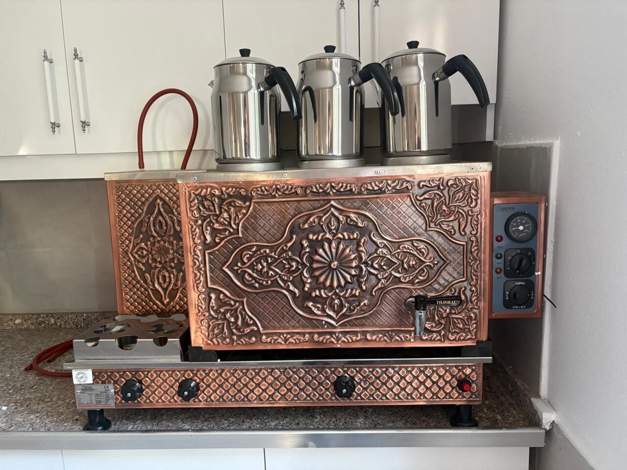 Aksaray Çay Kazanları, çay ocağı kazanı, semaver