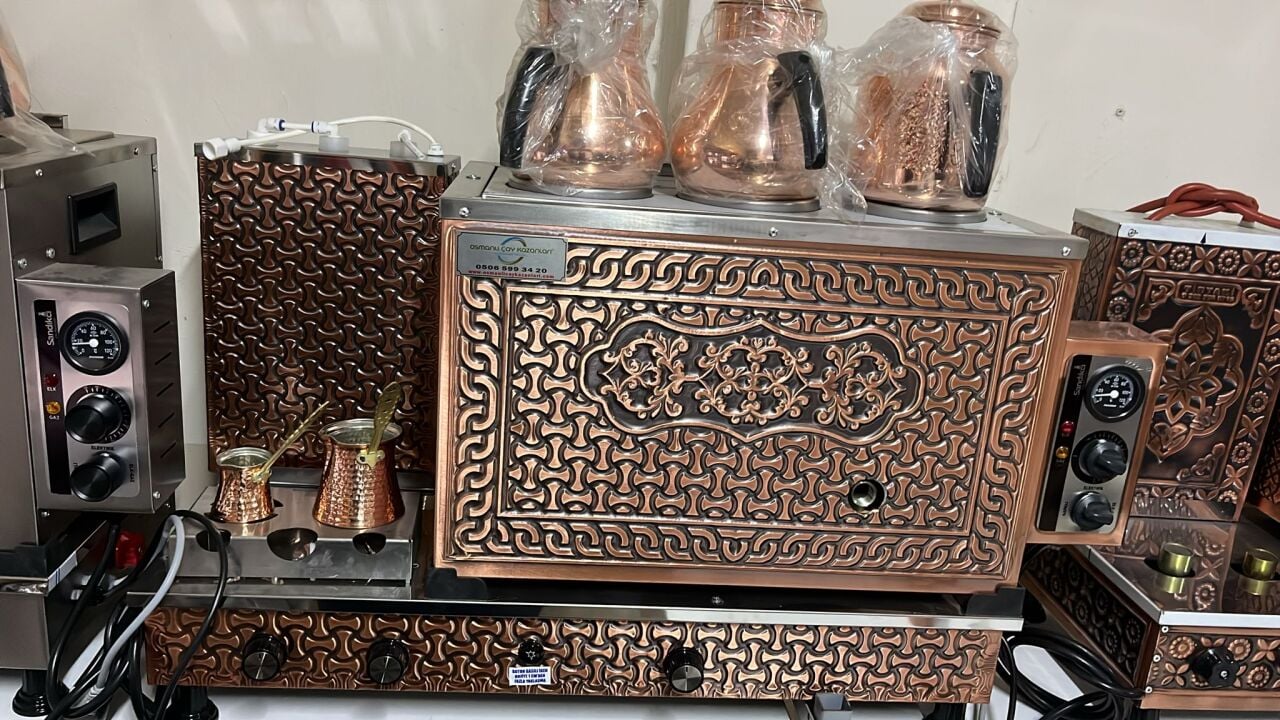 Antalya Çay Kazanları, çay ocağı kazanı semaver 