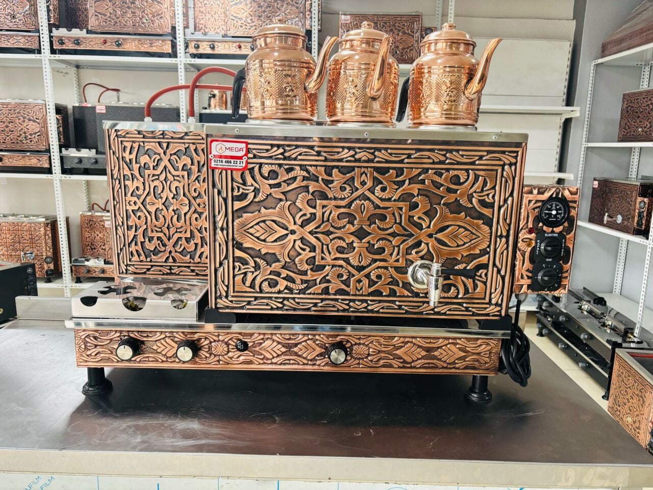 Almanya Çay Kazanları, çay ocağı kazanı semaver 