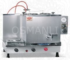 Tiryaki 2 Demlikli İnoks Tam Otomatik Çay Kazanı GAZ+ELK
