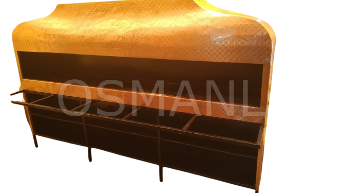 TEZGAHLI Bakır Ocakbaşı - KAPALI Kasa Ocakbaşı Mangal Izgara Barbekü