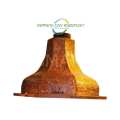 Osmanlı Sekizgen Bakır Mangalbaşı Masa Izgara Davlumbaz Ocakbaşı Tam Takım