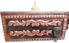 Osmanlı 4 CEZVELİK BAKIR KUMDA KAHVE MAKİNESİ