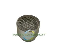 Osmanlı ÇAY KAZANI İÇİN METAL MUSLUK SÜZGECİ - KISA