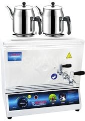 Mizan MÇE 217 30 lt İki Demlikli Pleytsiz Elektrikli Çay Kazanı