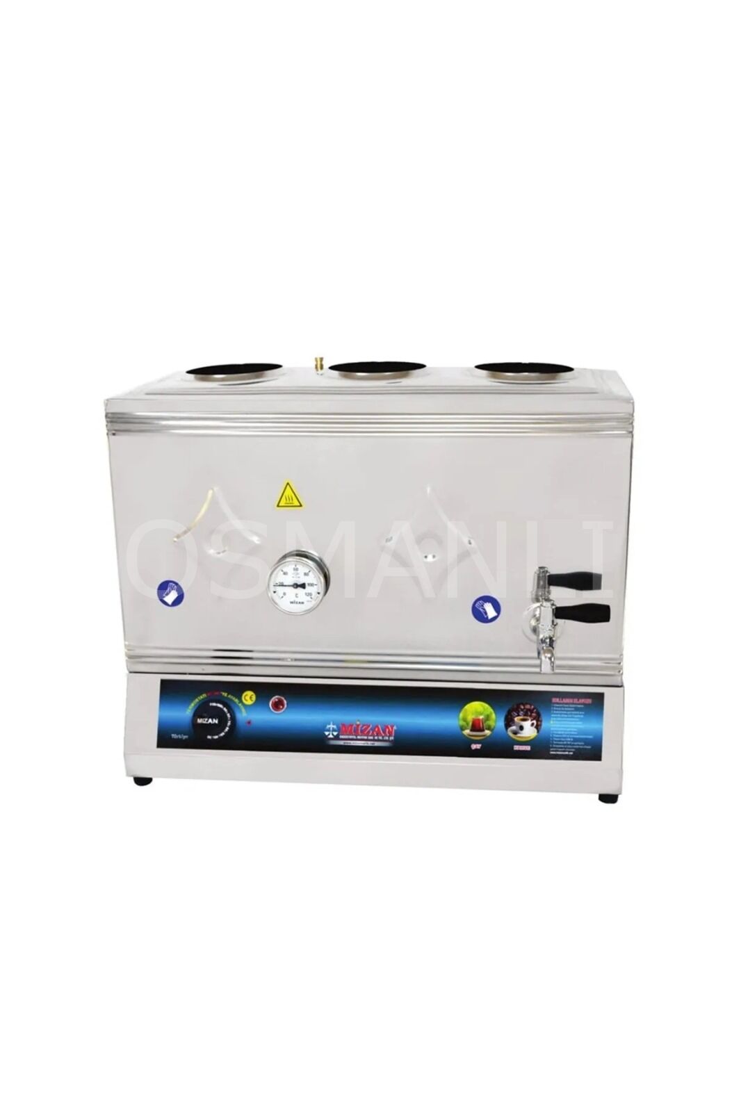 Mizan MÇE 218 40 lt 3 Demlikli Pleytsiz Elektrikli Çay Kazanı