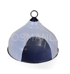 Osmanlı KAPALI (MOBLEN) ASKILI ÇAY TEPSİSİ - KÜÇÜK BOY