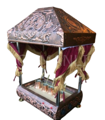 Osmanlı Masaüstü Kumda Kahve Standı Kahveci Güzeli