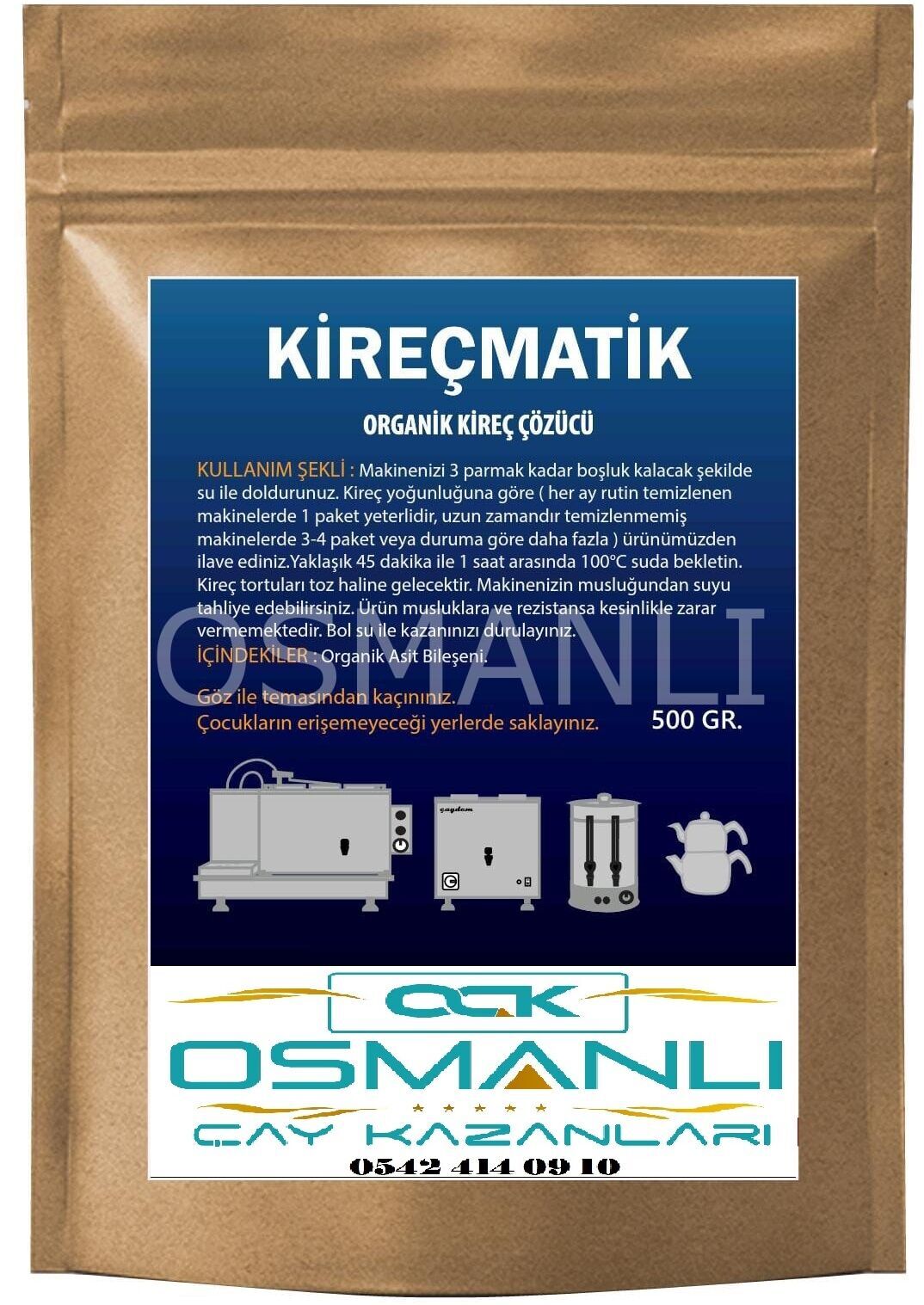 ÇAY KAZANI TEMİZLEME TOZU 1KG