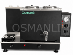 Sistem 2 Demlikli Siyah Çay Kazanı GAZ+ELK