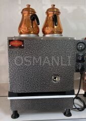 Osmanlı 2 Demlikli Elektrikli Çay Kazanı Ofis Tipi