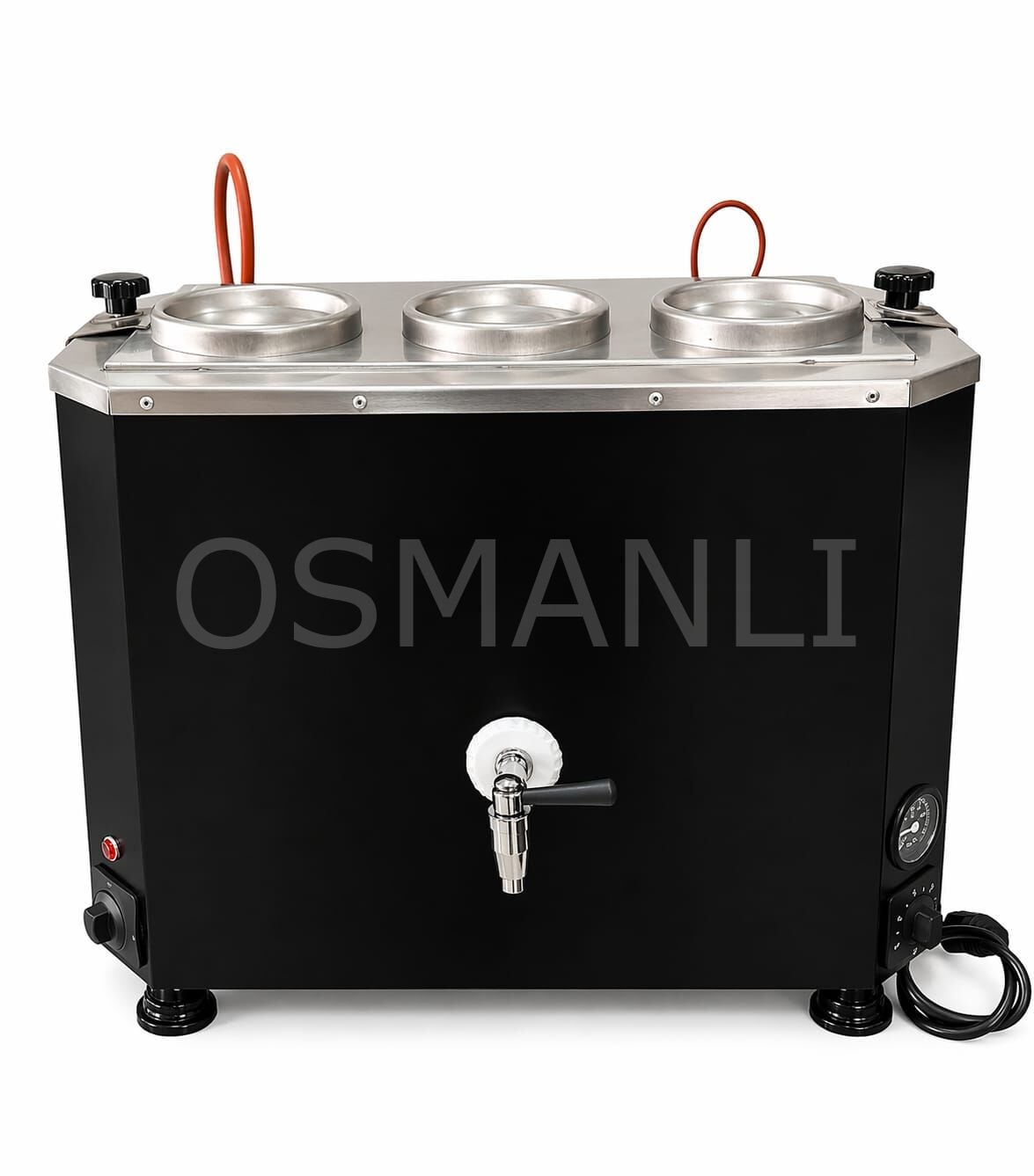 Osmanlı 3 Gözlü Tam Otomatik Çayland Elektrikli Çay kazanı