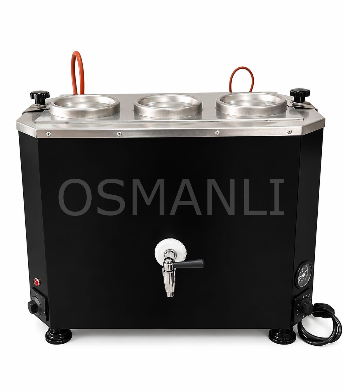 Osmanlı 3 Gözlü Tam Otomatik Çayland Elektrikli Çay kazanı