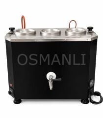 Osmanlı 3 Gözlü Tam Otomatik Çayland Elektrikli Çay kazanı