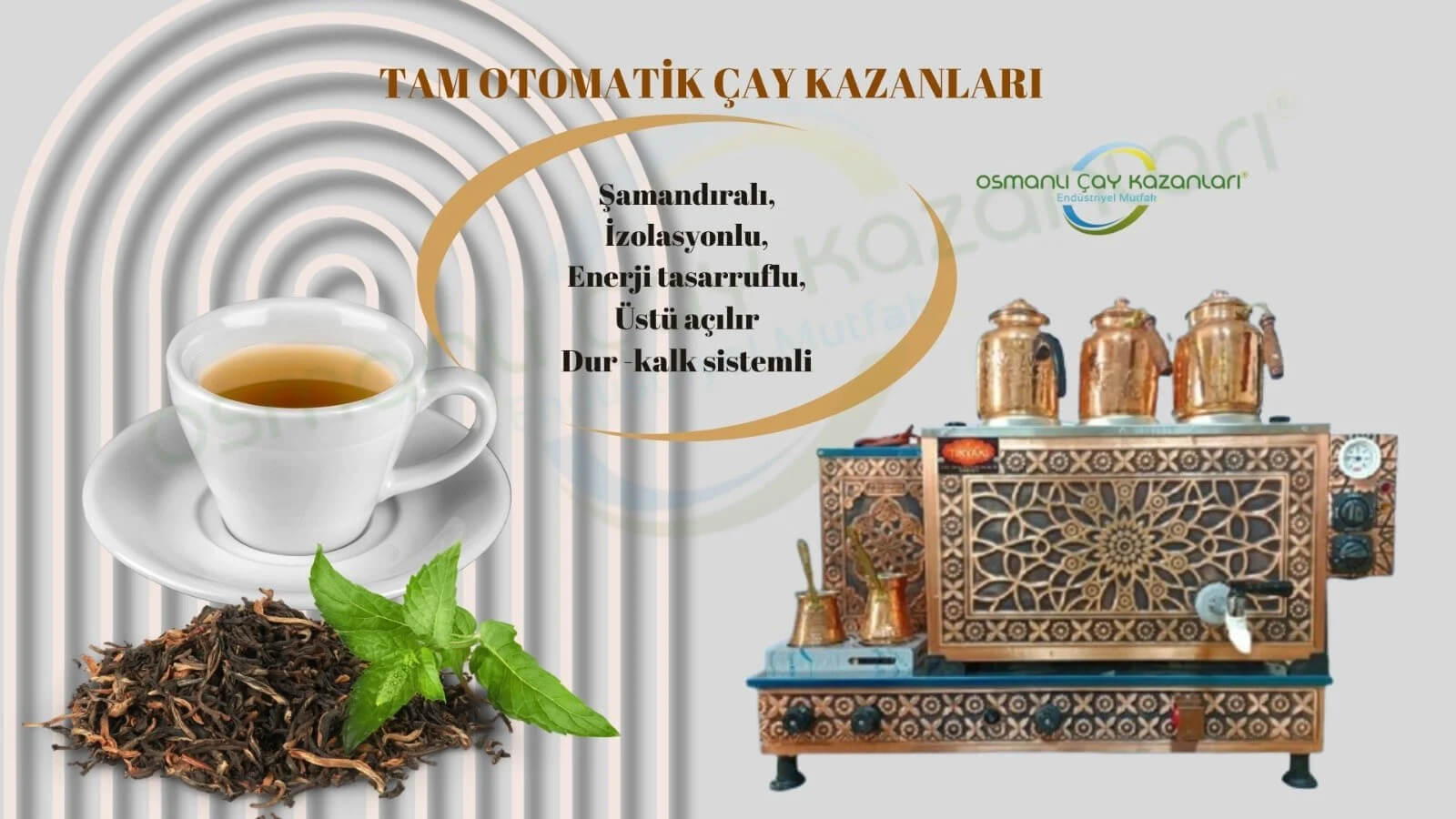 Tam Otomatik Çay Kazanları